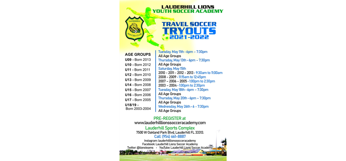 2021-2022 Tryouts